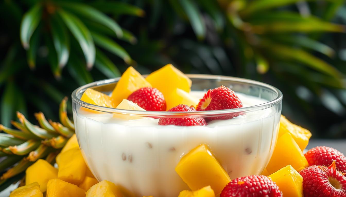 Coconut Milk Sago Fruit Salad