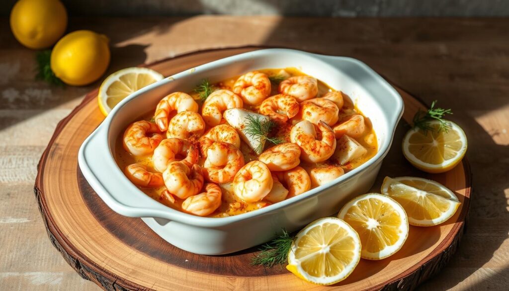 best seafood bake presentation ideas