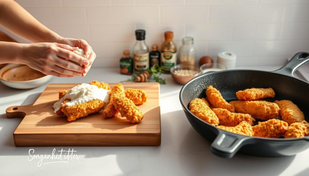 easy chicken finger recipe steps