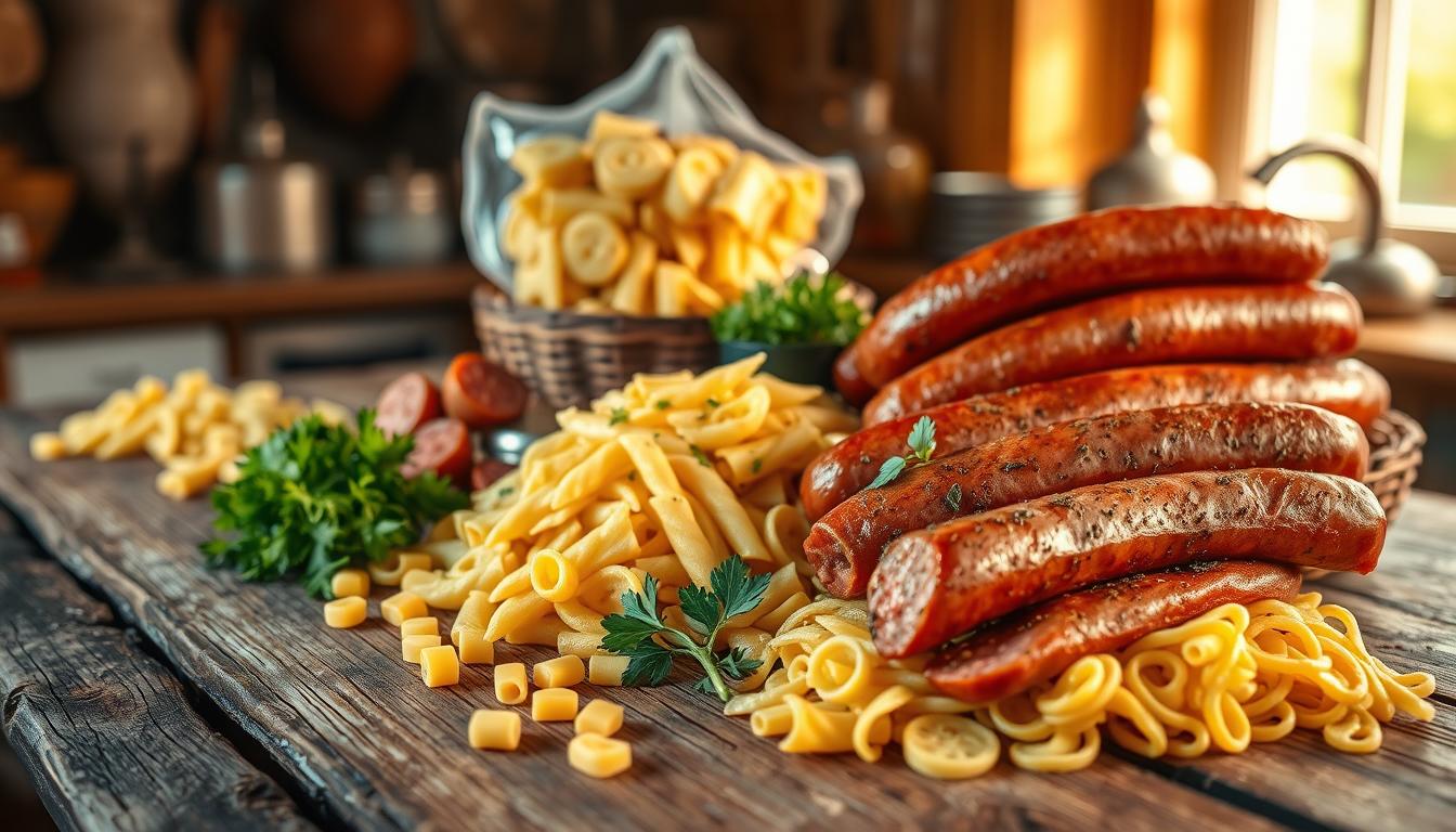 kielbasa and pasta recipes