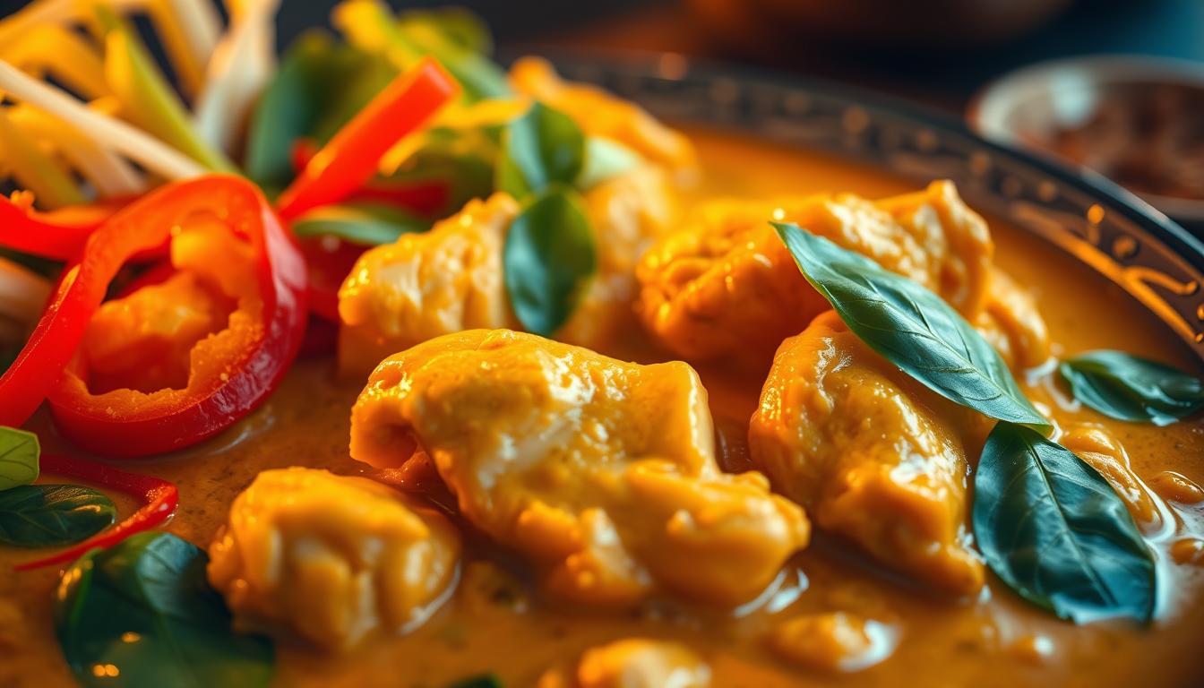 recipe for panang chicken curry