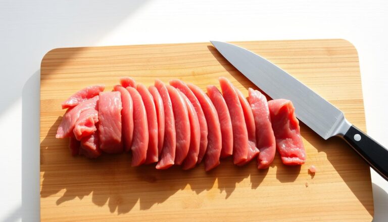 thin sliced beef