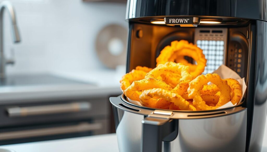 air fryer crispy crowns cooking